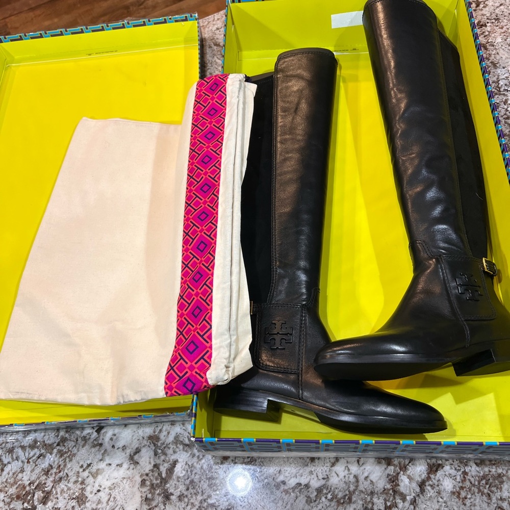 Tory Burch Wyatt over the knee boot